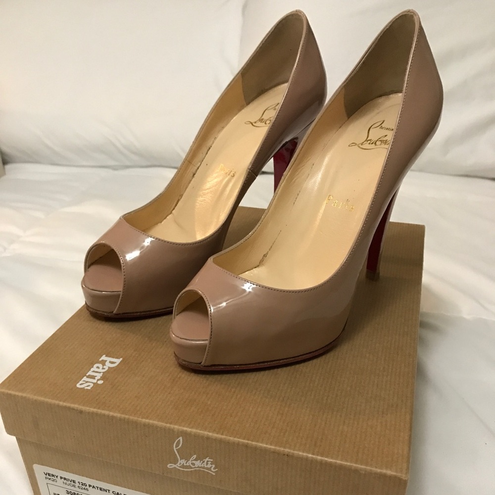 Christian Louboutin Very Prive 120 Patent Calf